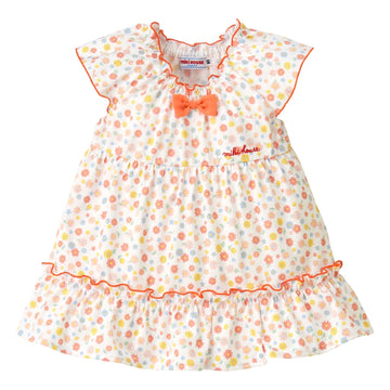small floral tunic orange 商品画像