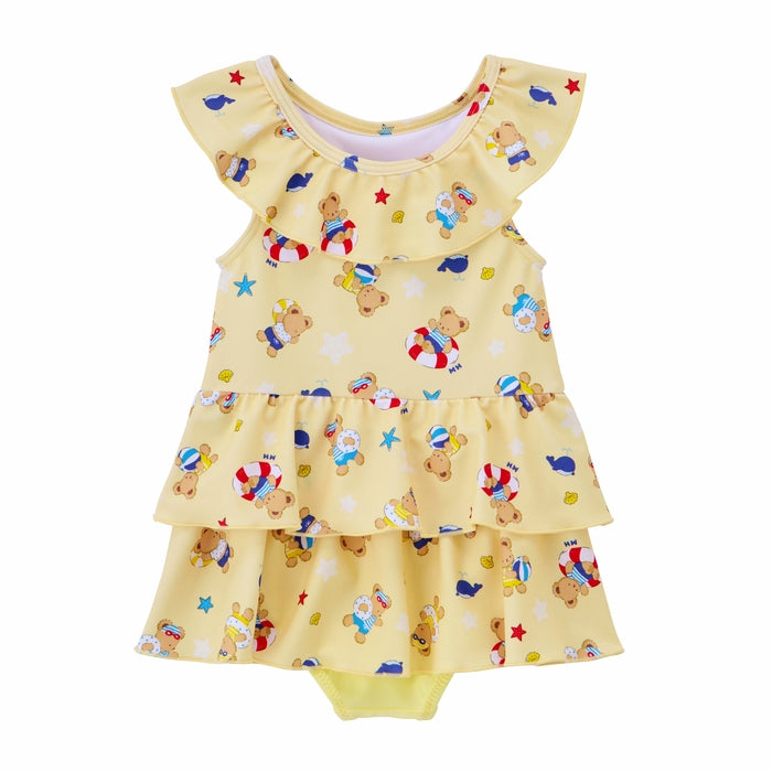 ミキハウスベア ワンピース水着