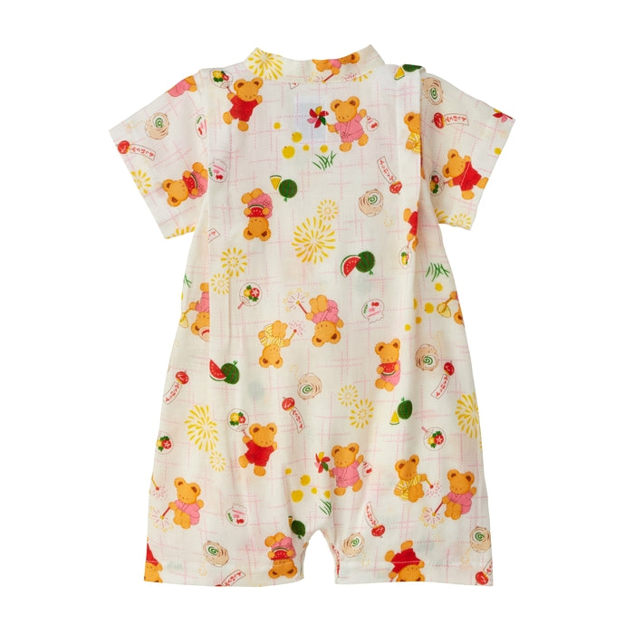 ミキハウスベア 甚平オール