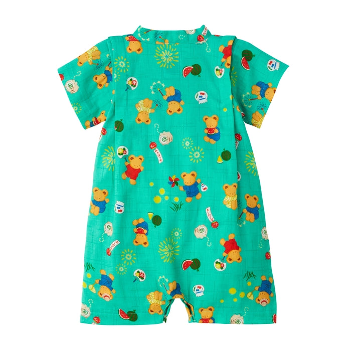 ミキハウスベア 甚平オール