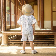 金魚・とんぼ和柄の甚平スーツ – ミキハウスオフィシャルサイト