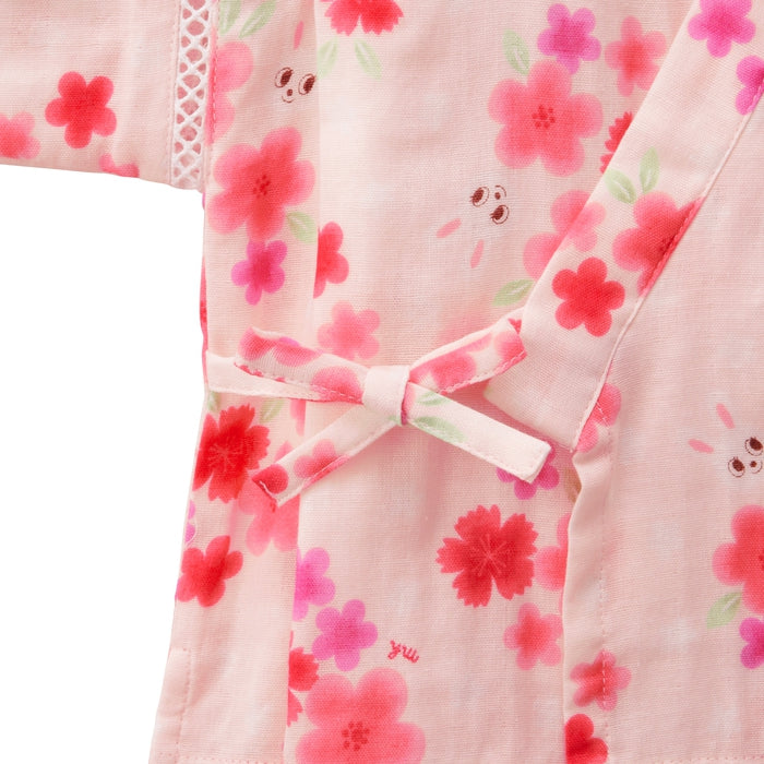 お花うさこ甚平スーツ