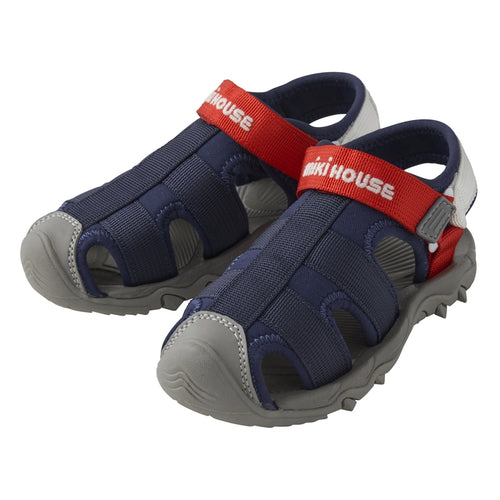 ミキハウス キッズ サンダル 12.5cm mikihouse - 【新品未使用】ミキハウス ファーストベビーシューズ 12.5 cmの ミキハウス サンダル【12.5cm】