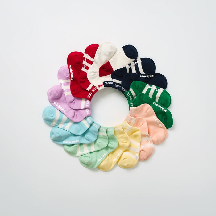 【WEB限定】ローカットボーダーソックス【WebLimited】 38