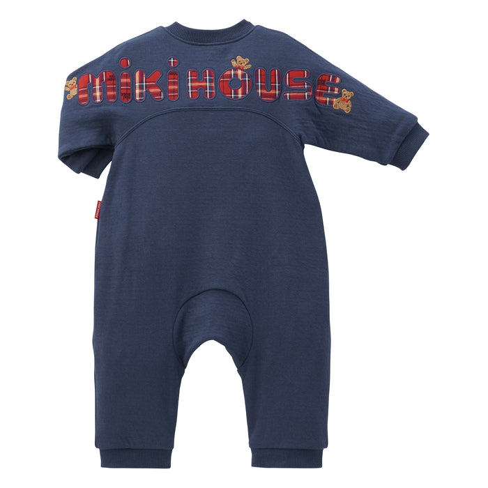 MIKI HOUSE靠背徽标coverall