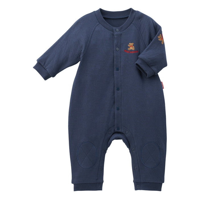 MIKI HOUSE靠背徽标coverall