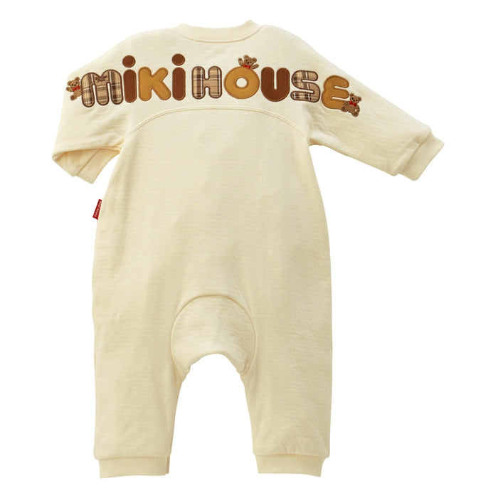 MIKI HOUSE靠背徽标coverall