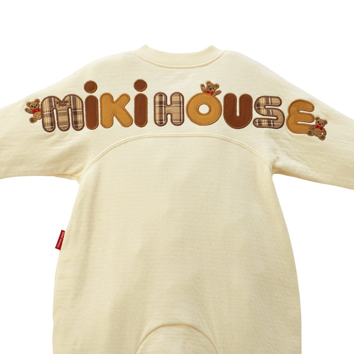 MIKI HOUSE靠背徽标coverall