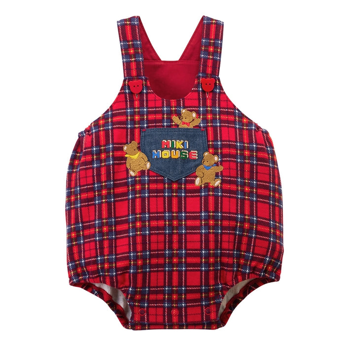 感謝祭】ミキハウスベア ロンパース【キャンセル・返品不可