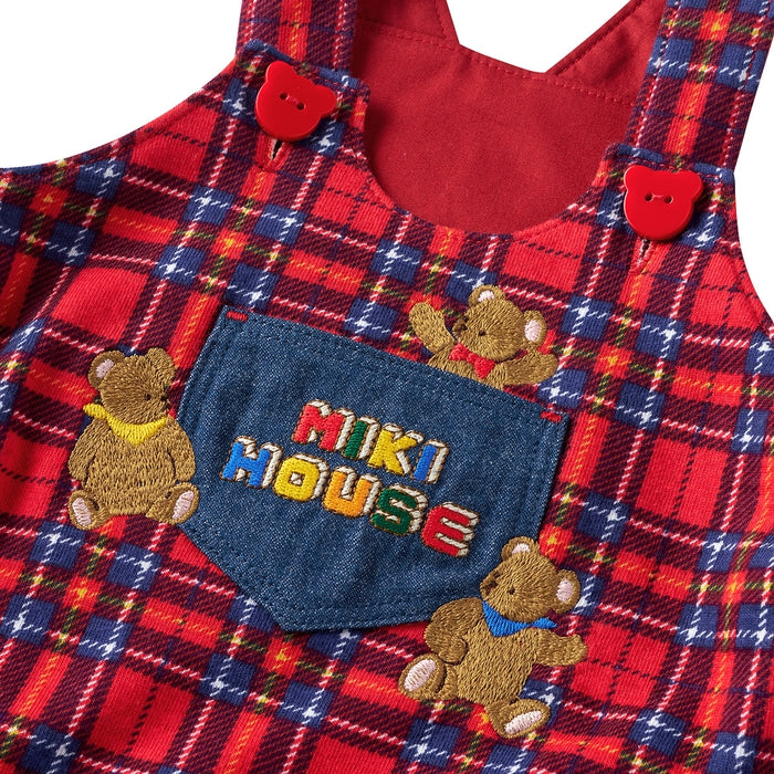 感謝祭】ミキハウスベア ロンパース【キャンセル・返品不可