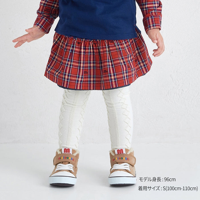 MIKI HOUSE格子裙