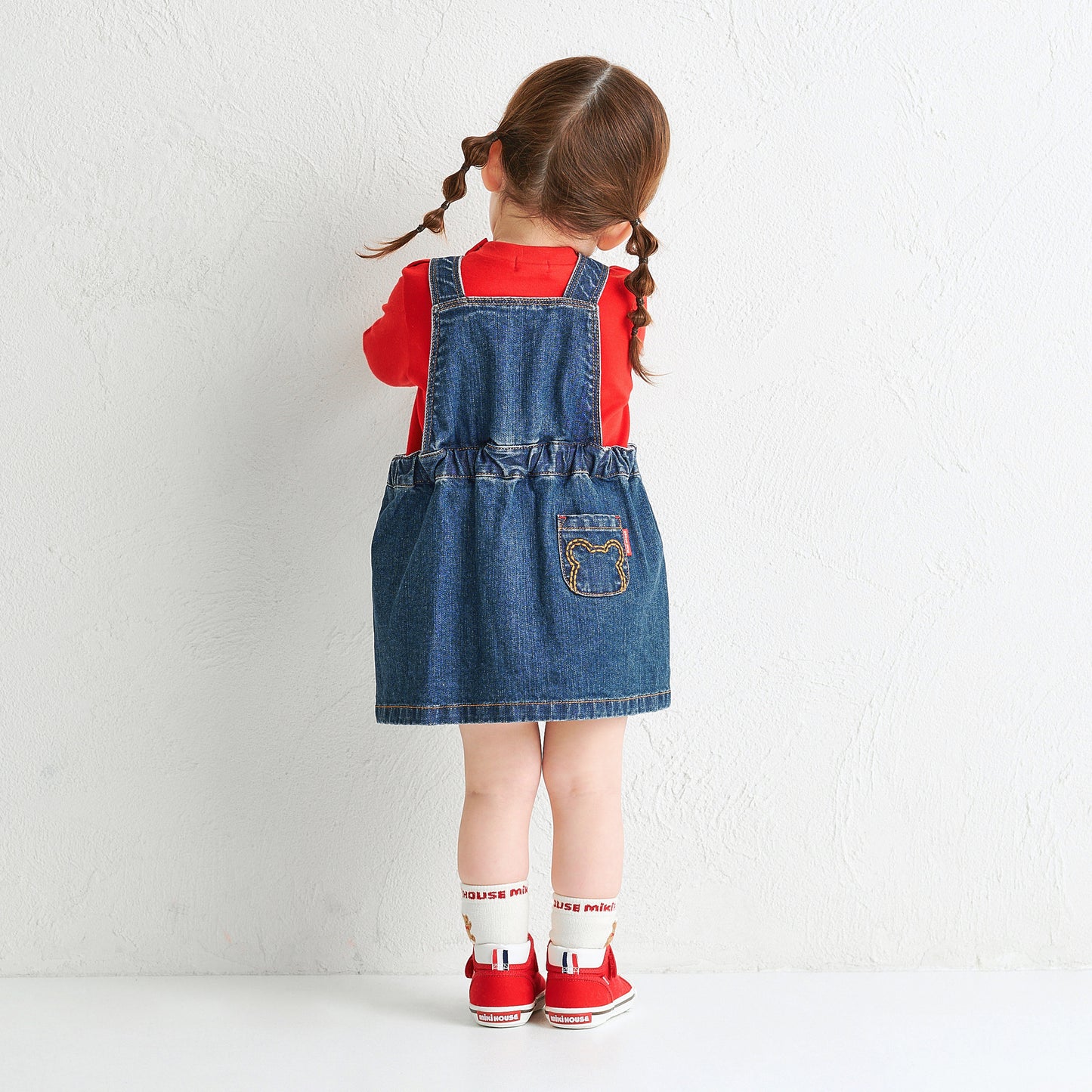 MIKI HOUSEBear jumper skirt