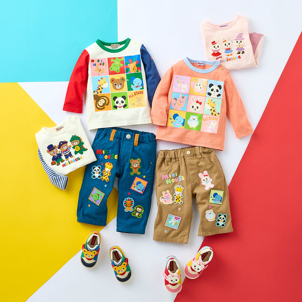 ミキハウス　伸び water ミキハウスオフィシャルサイト – sandals baby トップス