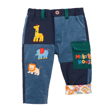 MIKI HOUSEbear pants Navy blue 商品画像