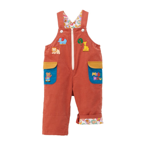 ミキハウスベア オーバーオール