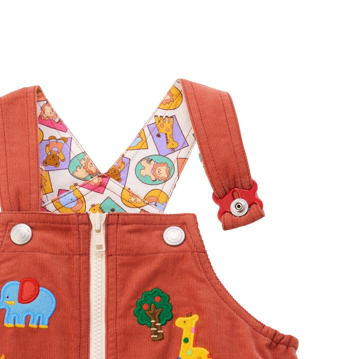 ミキハウスベア オーバーオール