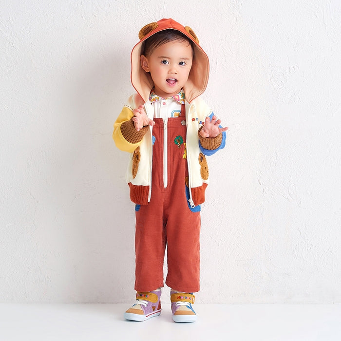 ミキハウスベア オーバーオール