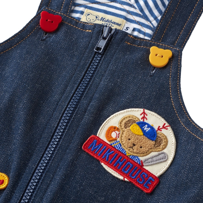 [Thanksgiving]MIKI HOUSEBare overalls [Cancellation/Return not possible]