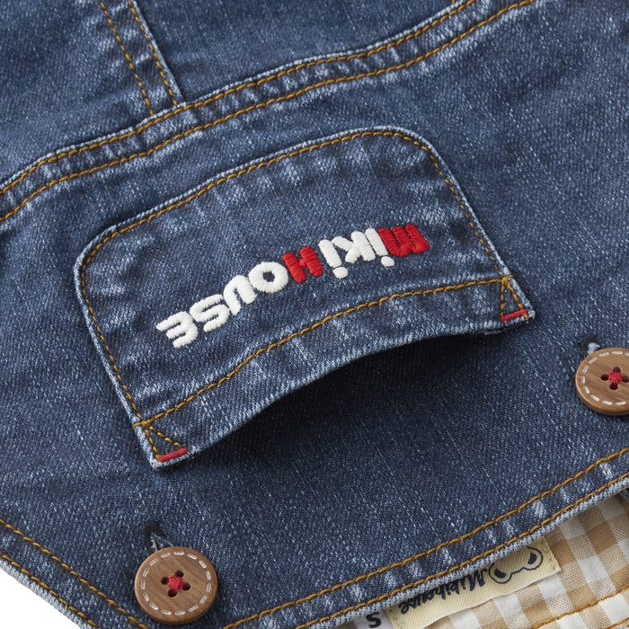 MIKI HOUSE熊7分工作服