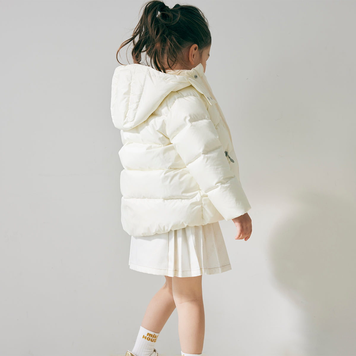 ゴールドレーベル】ホワイトグースダウンジャケット | ミキハウス  