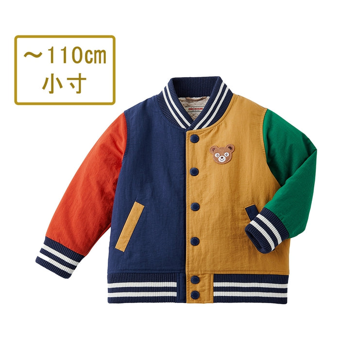 MIKI HOUSE 刺繍ロゴジャケット　新作　完売品 2025Autumn＆Winter MIKI HOUSE❖LOGO SERIES ❖ジャケット：80-130