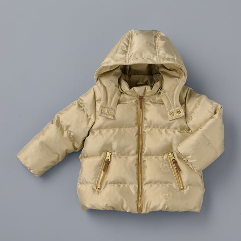 【ゴールドレーベル】ジャカード織 ダウンジャケット