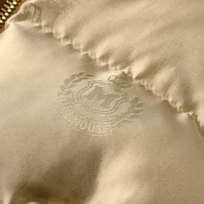 【ゴールドレーベル】ジャカード織 ダウンジャケット