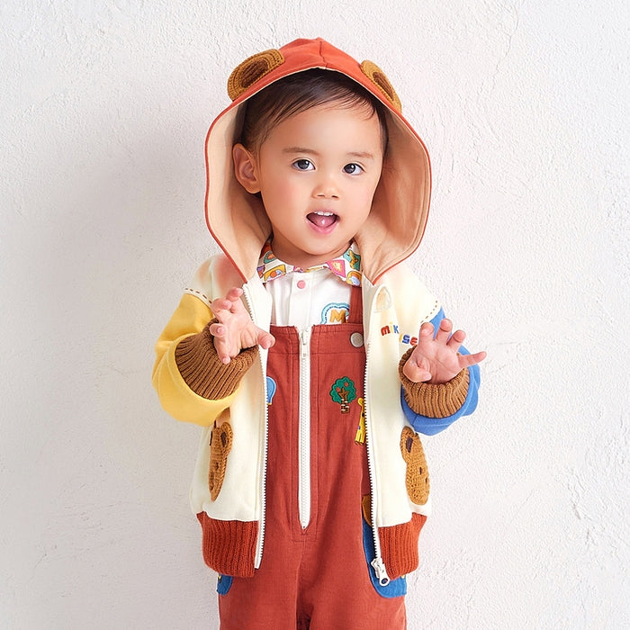 ミキハウスベア パーカー