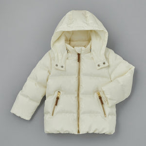 ゴールドレーベル】ジャカード織 ダウンジャケット | ミキハウス  