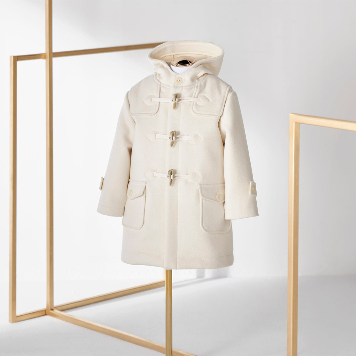 【ゴールドレーベル】カシミヤダッフルコート
