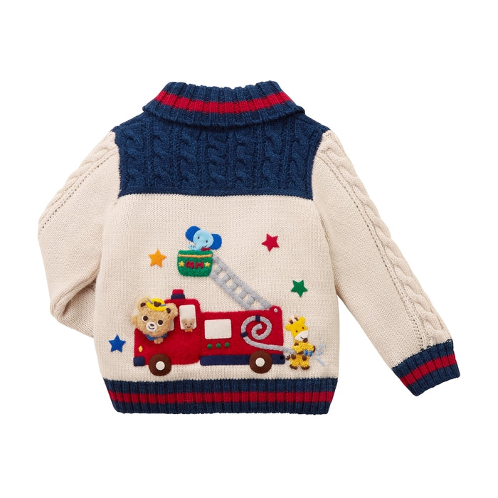 感謝祭】ニットジャケット【キャンセル・返品不可】 – ミキハウス