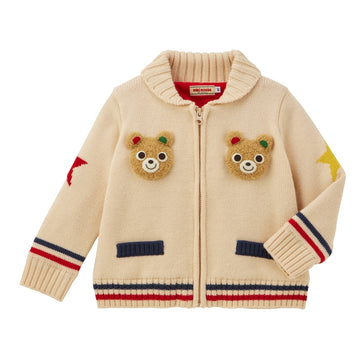 ニットジャケット アイボリー 商品画像
