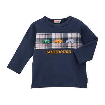 長袖Ｔシャツ 紺 商品画像