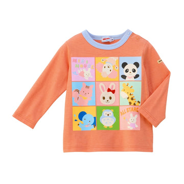 長袖Ｔシャツ オレンジ 商品画像