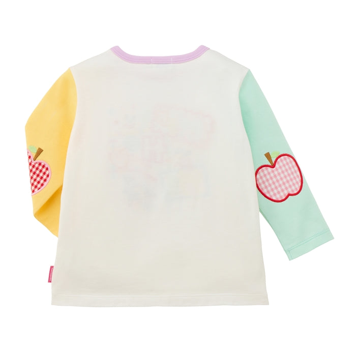 ミキハウス 長袖Tシャツ トップス ロンT コットン 日本製 キッズ