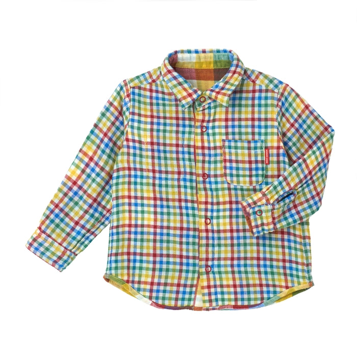 [Thanksgiving] Reversible long-sleeved shirt [No cancellations or returns]