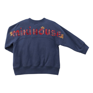 ミキハウスベア バックロゴトレーナー | ミキハウスオフィシャルサイト 