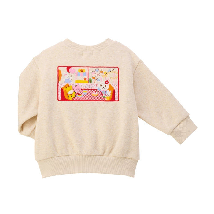 裏起毛トレーナー