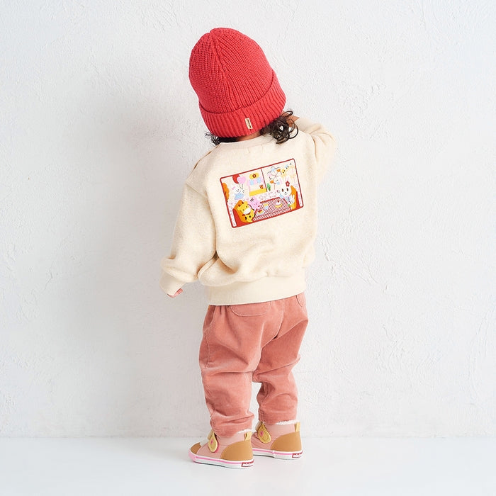 裏起毛トレーナー