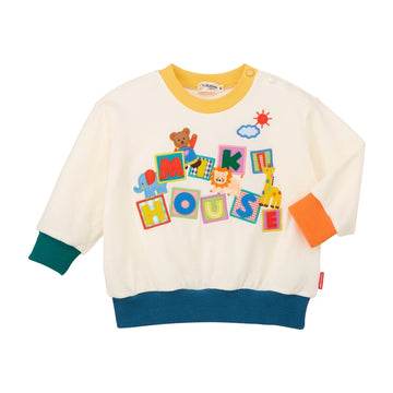 MIKI HOUSEbear sweatshirt