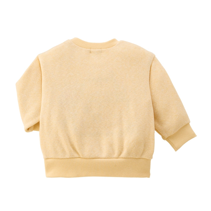 Fleece-lined sweatshirt