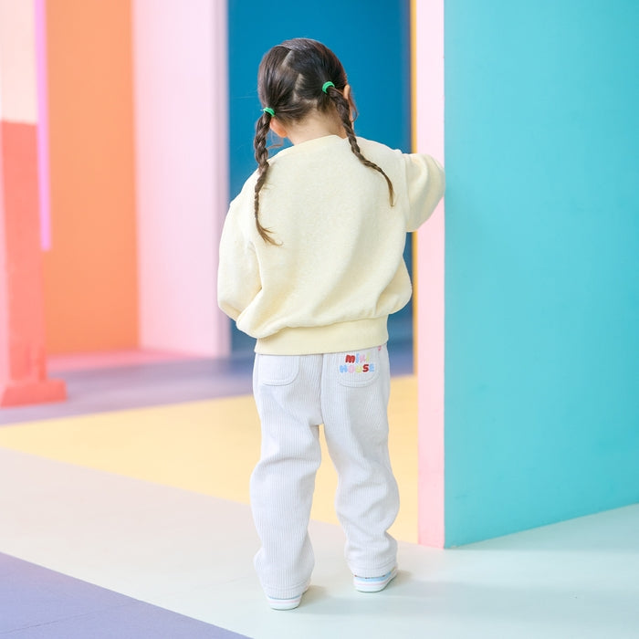 Fleece-lined sweatshirt