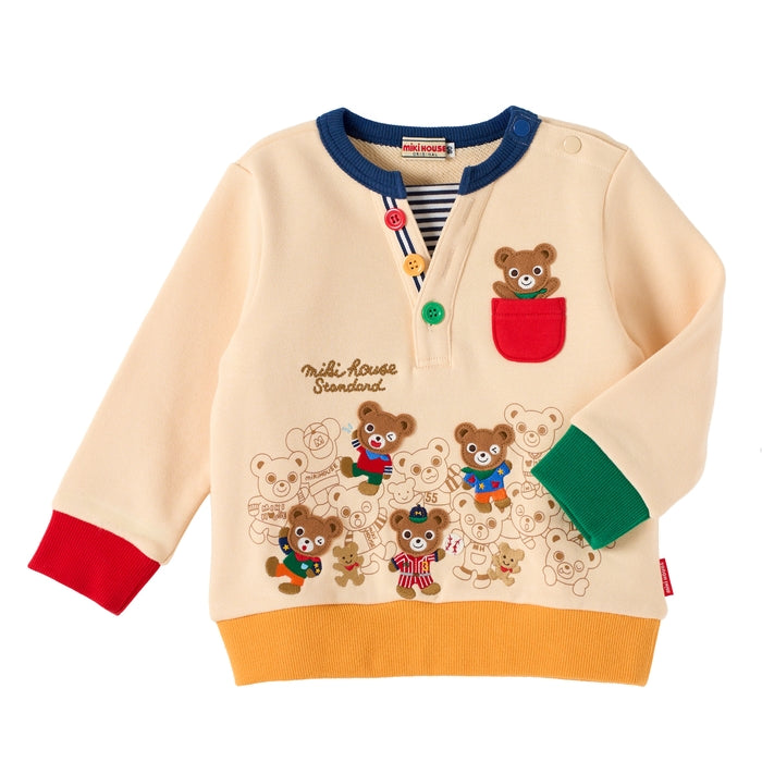 未使用　ミキハウス豪華ウサギと列車の刺繍トレーナー 感謝祭】トレーナー【キャンセル・返品不可】 – ミキハウス