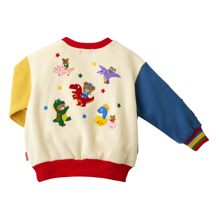 Fleece-lined sweatshirt