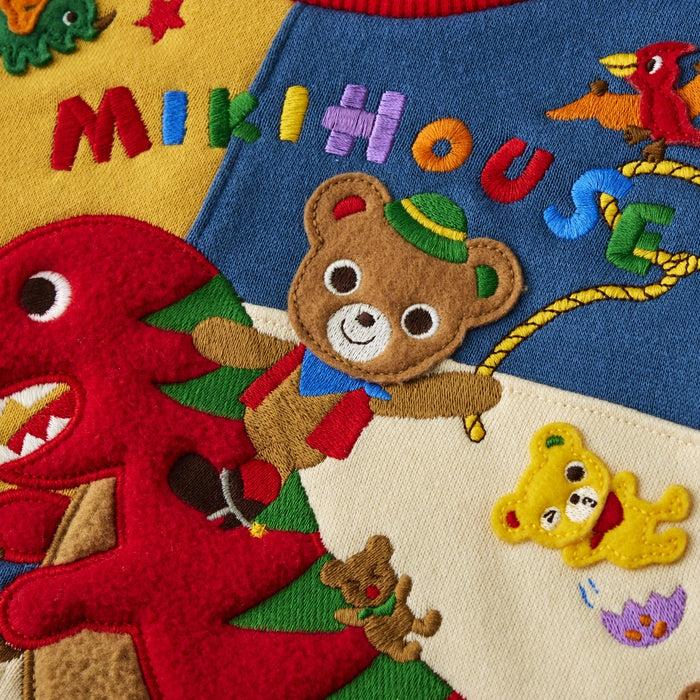 Fleece-lined sweatshirt