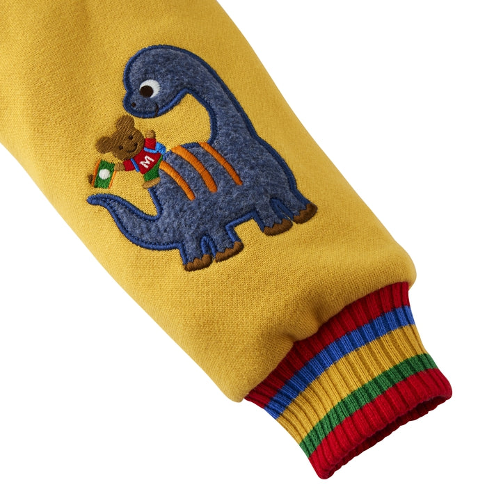 Fleece-lined sweatshirt