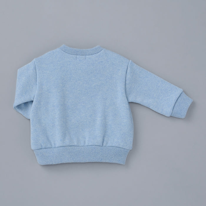 【ゴールドレーベル】カシミヤ吊り編み裏毛トレーナー