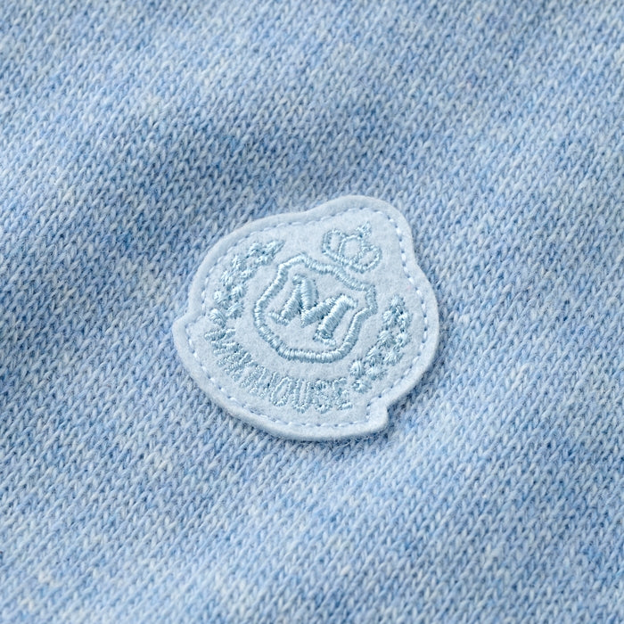 【ゴールドレーベル】カシミヤ吊り編み裏毛トレーナー