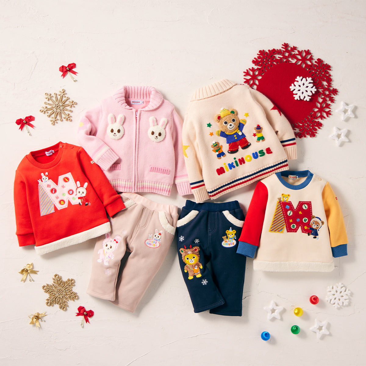 Fleece-lined sweatshirt