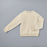 【ゴールドレーベル】カシミヤ吊り編み裏毛トレーナー（大人用）